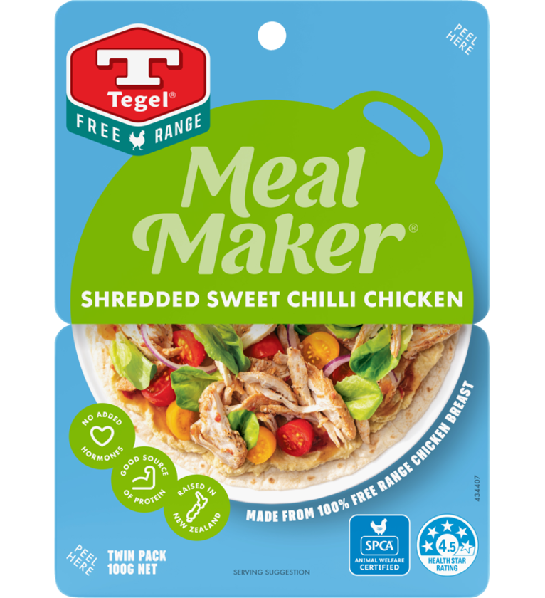 Tegel FR Meal Maker Shredded Sweet Chilli 100G