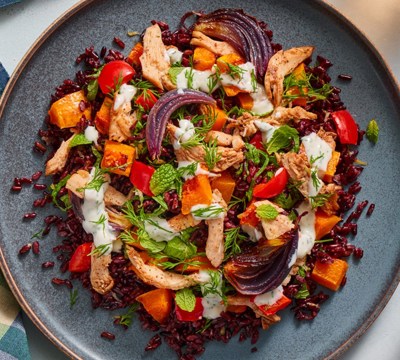 Wild Rice Chicken Salad