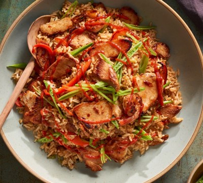 15 Minute Chicken Fried Rice