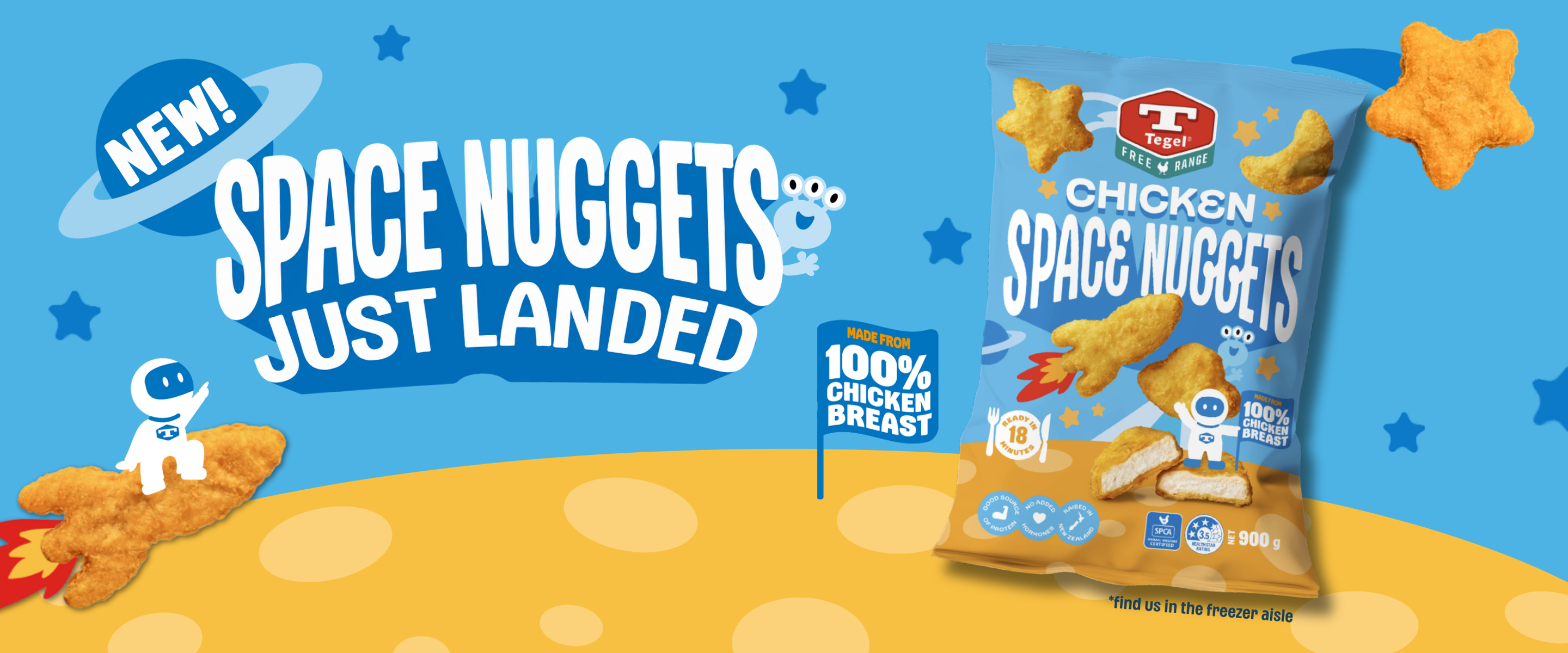 Space Nuggets Banner
