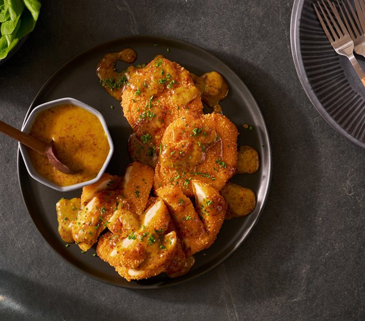 Honey Mustard Chicken Schnitzel