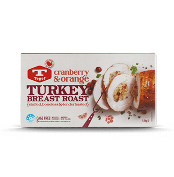 Tegel Turkey Roast with Cranberry & Orange Stuffing