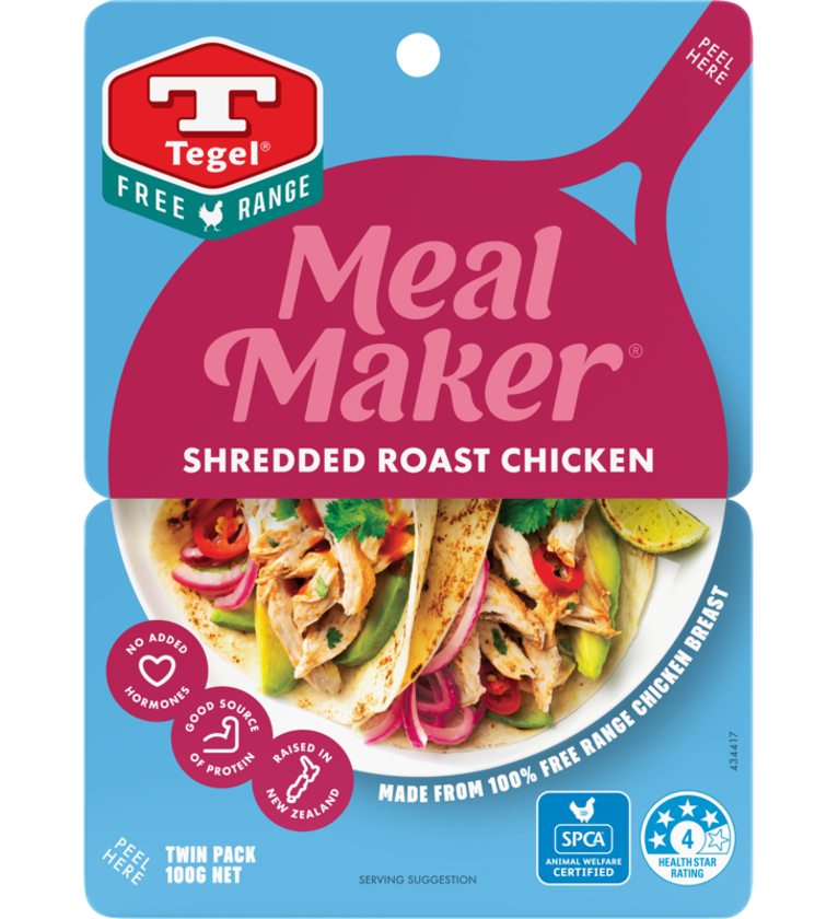 Tegel FR Meal Maker Shredded Roast 100G