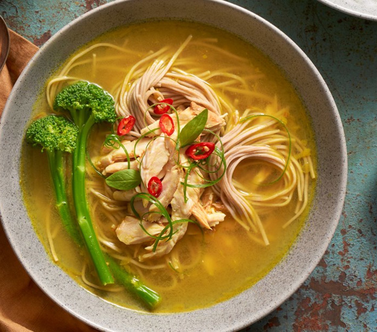 Immunity Boosting Chicken Turmeric Soup