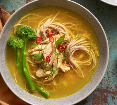 Immunity Boosting Chicken Turmeric Soup
