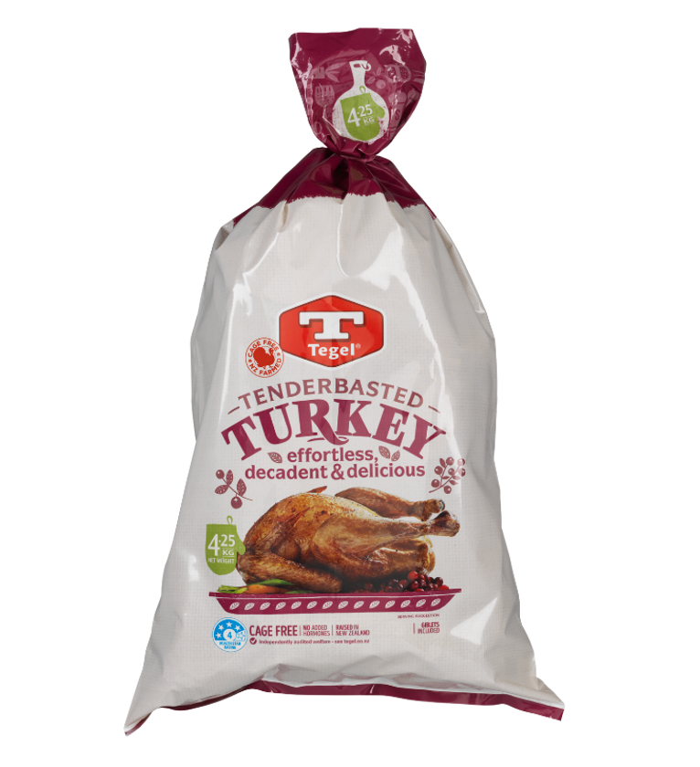 Turkel Sizes Tegel Whole Frozen Turkey - Various Sizes - Tegel