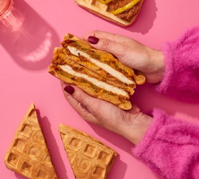 Chicken and Waffle Toasties
