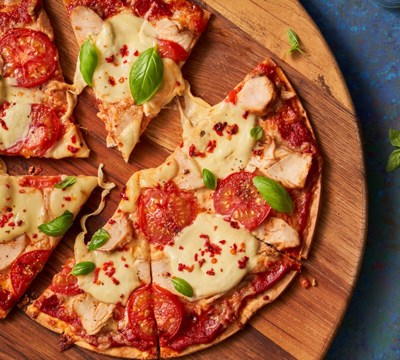 Chicken Margherita Pizza