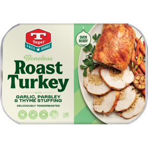 Frozen Free Range Turkey Roast Garlic & Herb 1.8KG