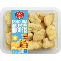 Tegel Fresh Free Range Quick Cook Tempura Nuggets 400G