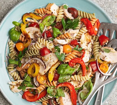 Smoked Chicken Pasta Salad