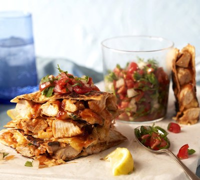 Mexican Chicken Quesadillas