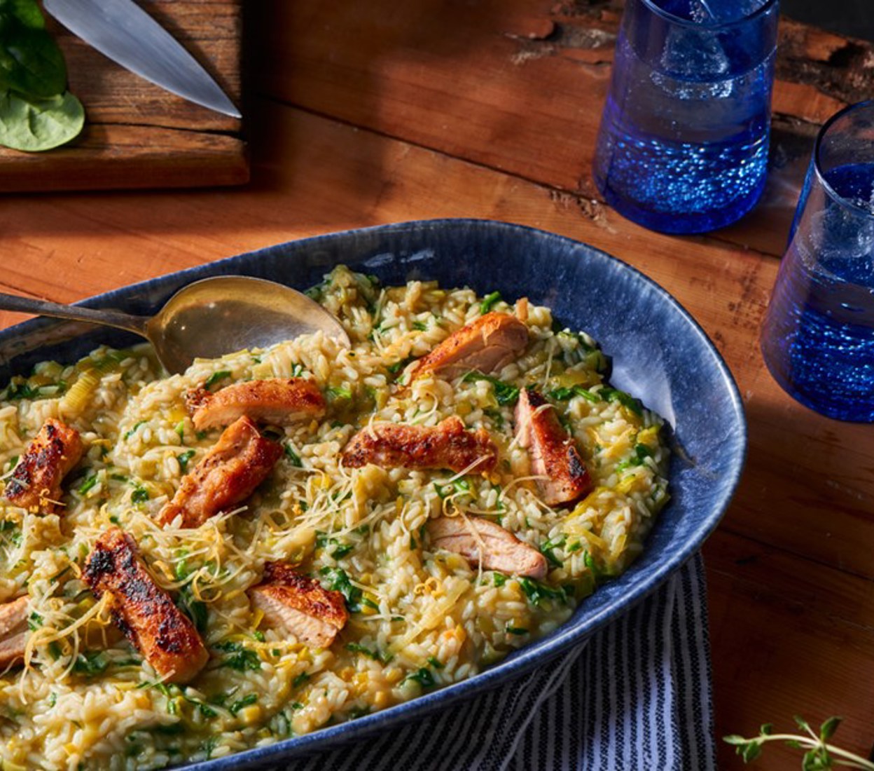 Chicken, Leek & Lemon Risotto 
