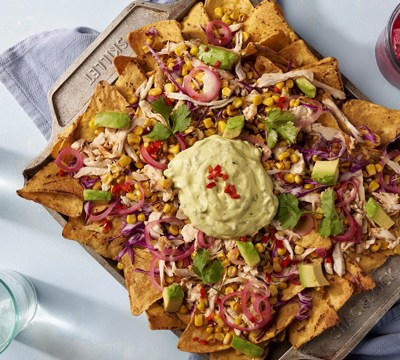 Summer Chicken Nachos