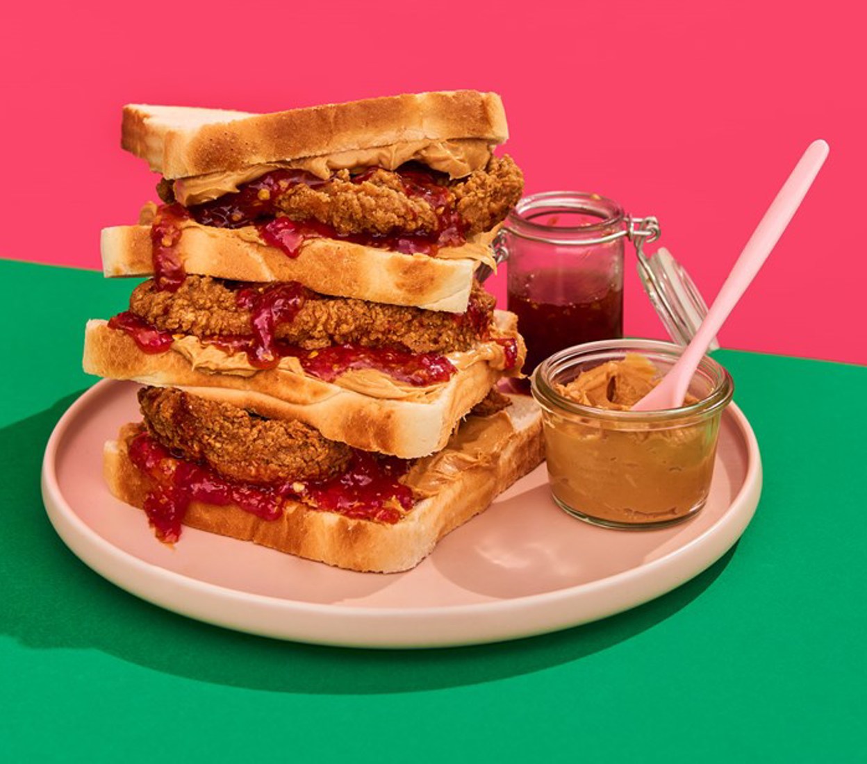 PB & J CHICKEN SANDWICH
